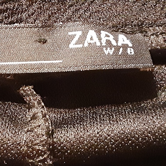 Zara Multi-Colored Embroidered Floral Mini Dress - Picture 7 of 7